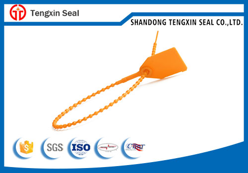 TXPS 306 Custom design embossed  plastic seal tag