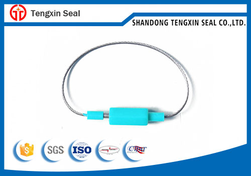 Adjustable tamper proof security lock cable seal