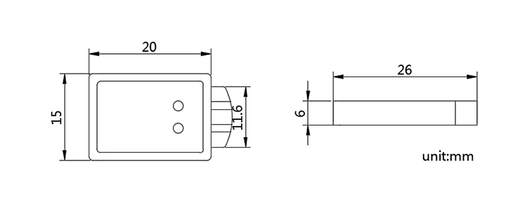 Wire lead seal water meter electric meter seal CAD